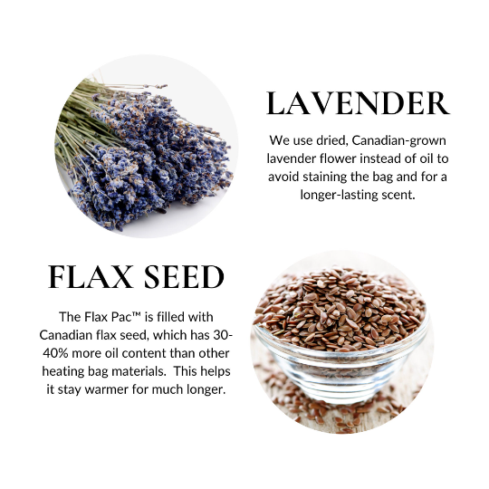 Mars Flax Seed Heating Pad, Made With Organic Herbs and Organic